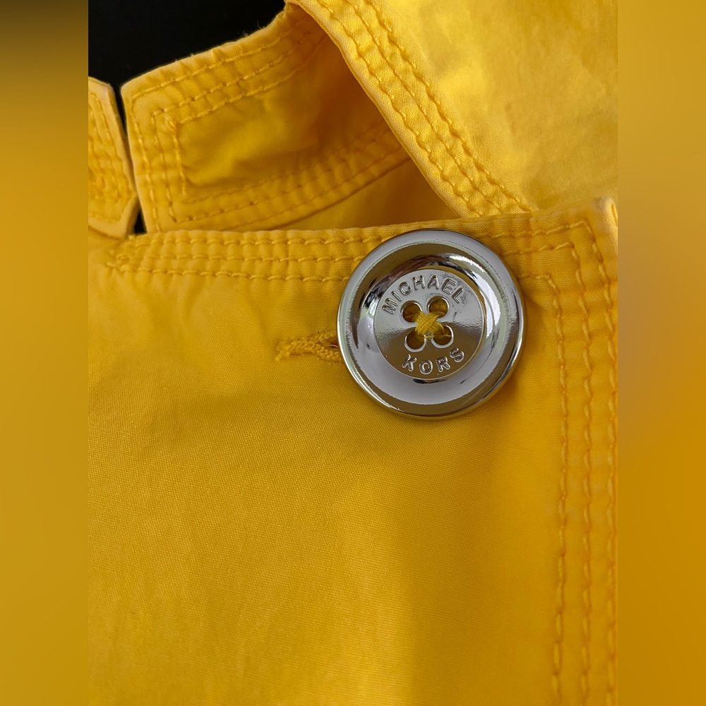 Michael Kors Trench Coat Windbreaker Jacket - Picture 7 of 12